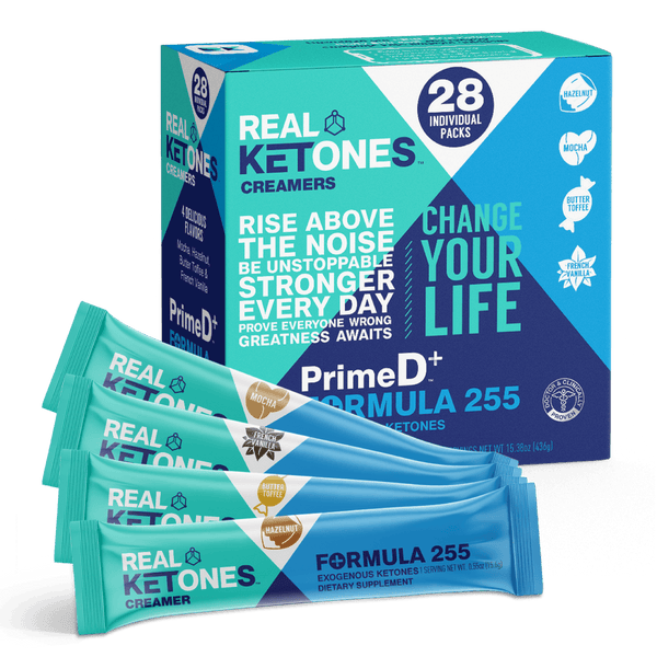 Keto Coffee Creamer Stick Packs - 28 servings